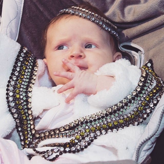 My dear friends had a baby (on my birthday I might add!)