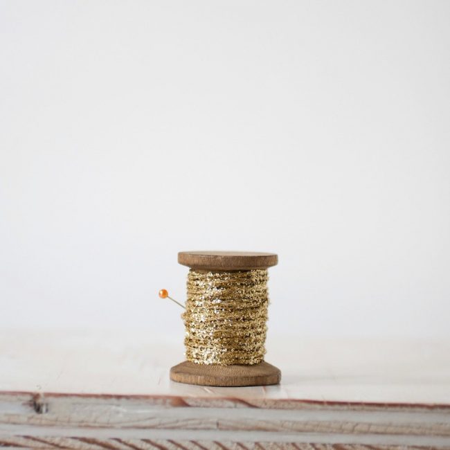 Gold glitter string from AnastasiaMarieShop