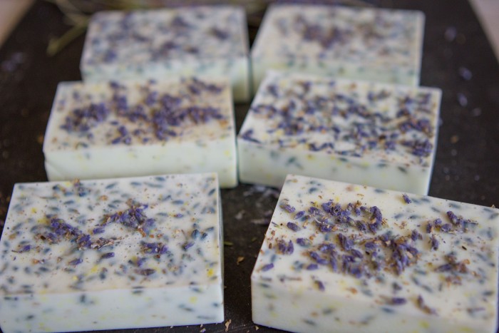 how to make lavender soap