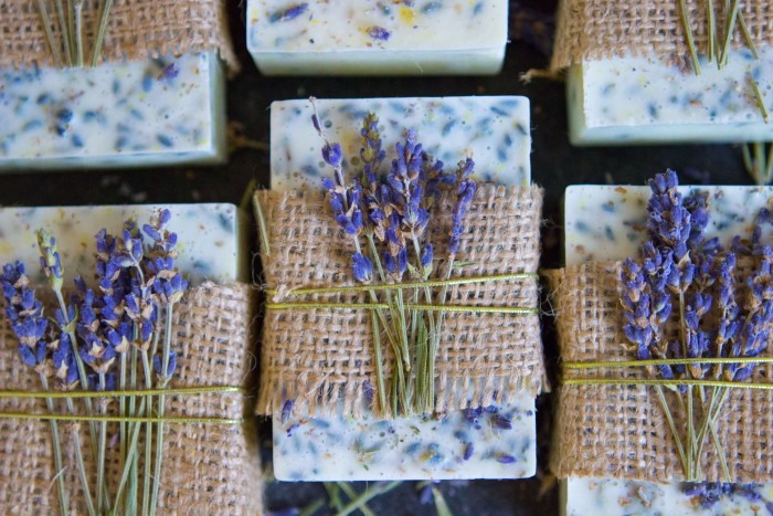how to make lavender soap