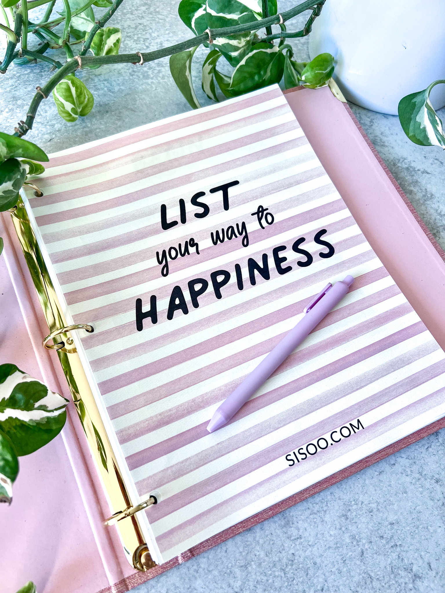 printable workbook for happiness