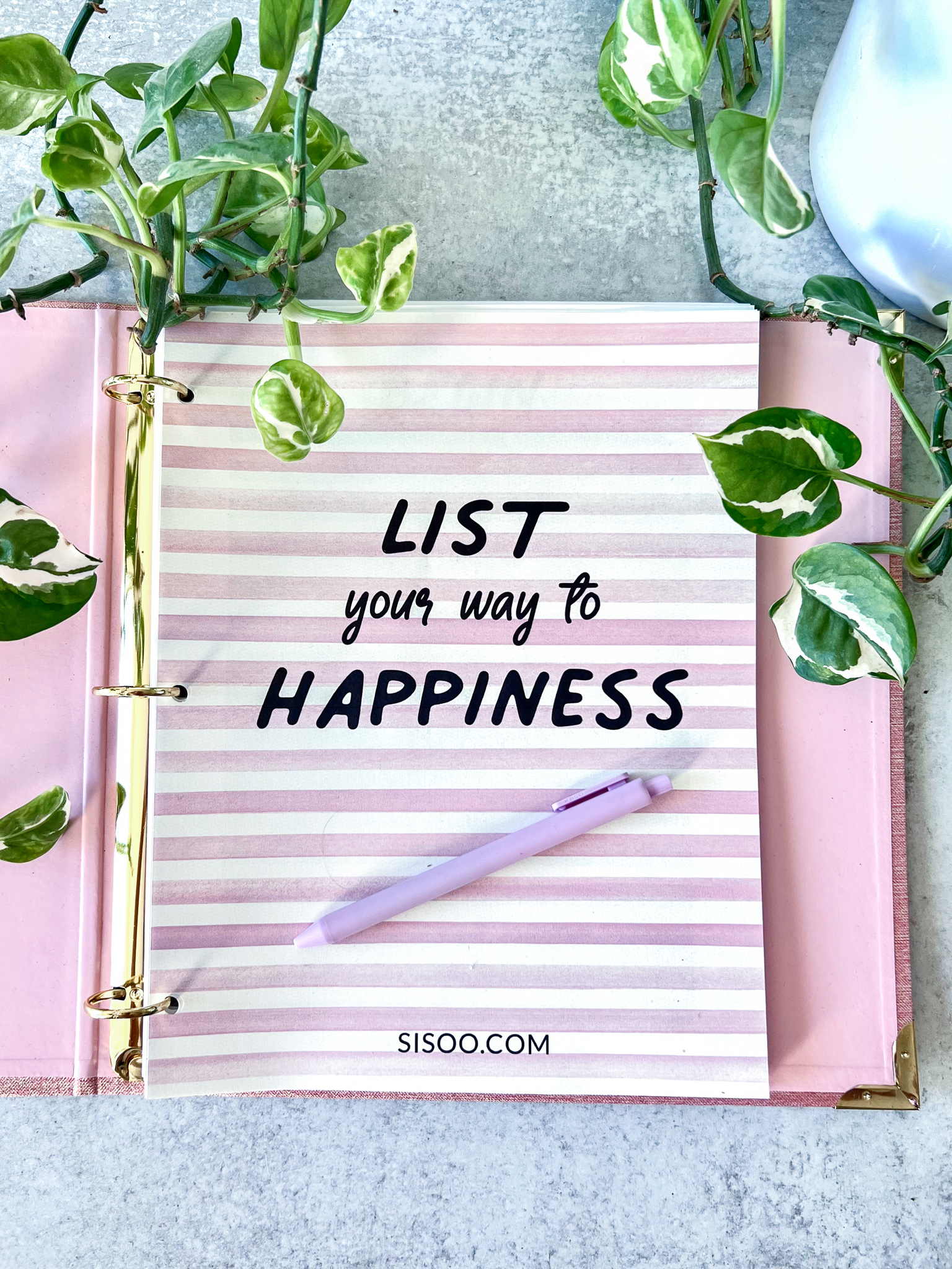 happy list printable